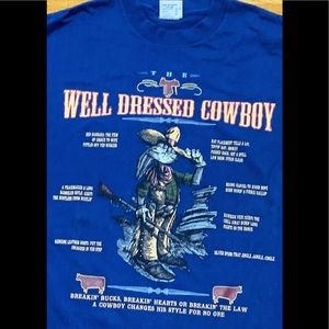 😂Bugs Bunny “Well Dressed Cowboy” men’s t-shirt